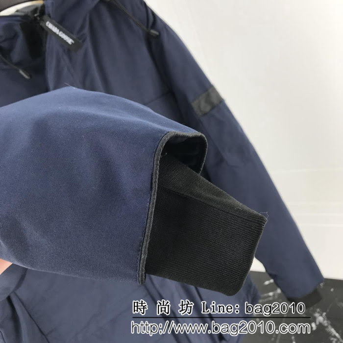 CanadaGoose加拿大鵝 明星同款 胸前章 防寒絨布羽絨服 男女同款 情侶款 ydi1646